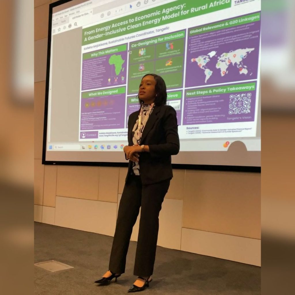 Tangelic at the G20 Financial Inclusion and Women Empowerment Forum