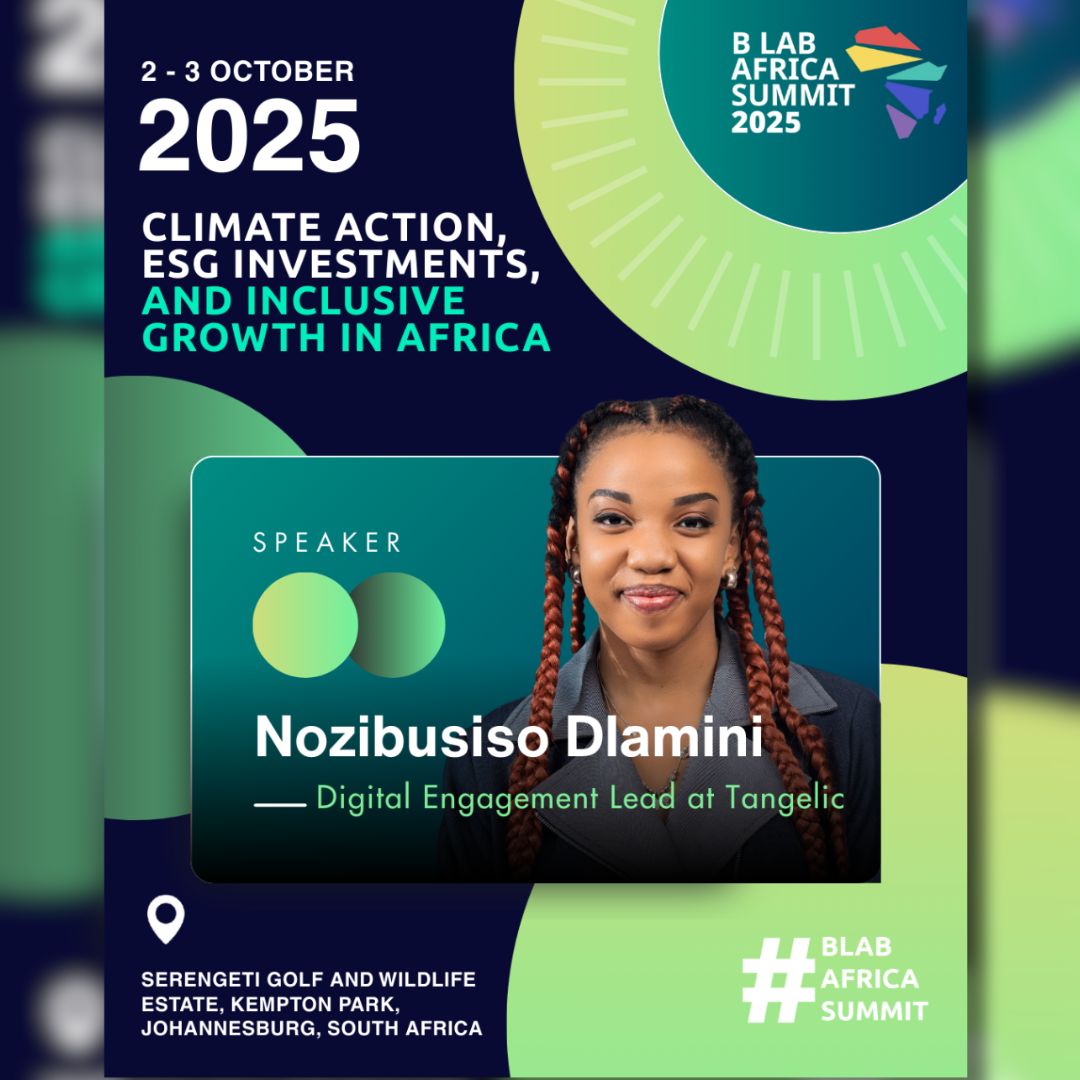 Tangelic to Speak at B Lab Africa Summit 2025 in Johannesburg