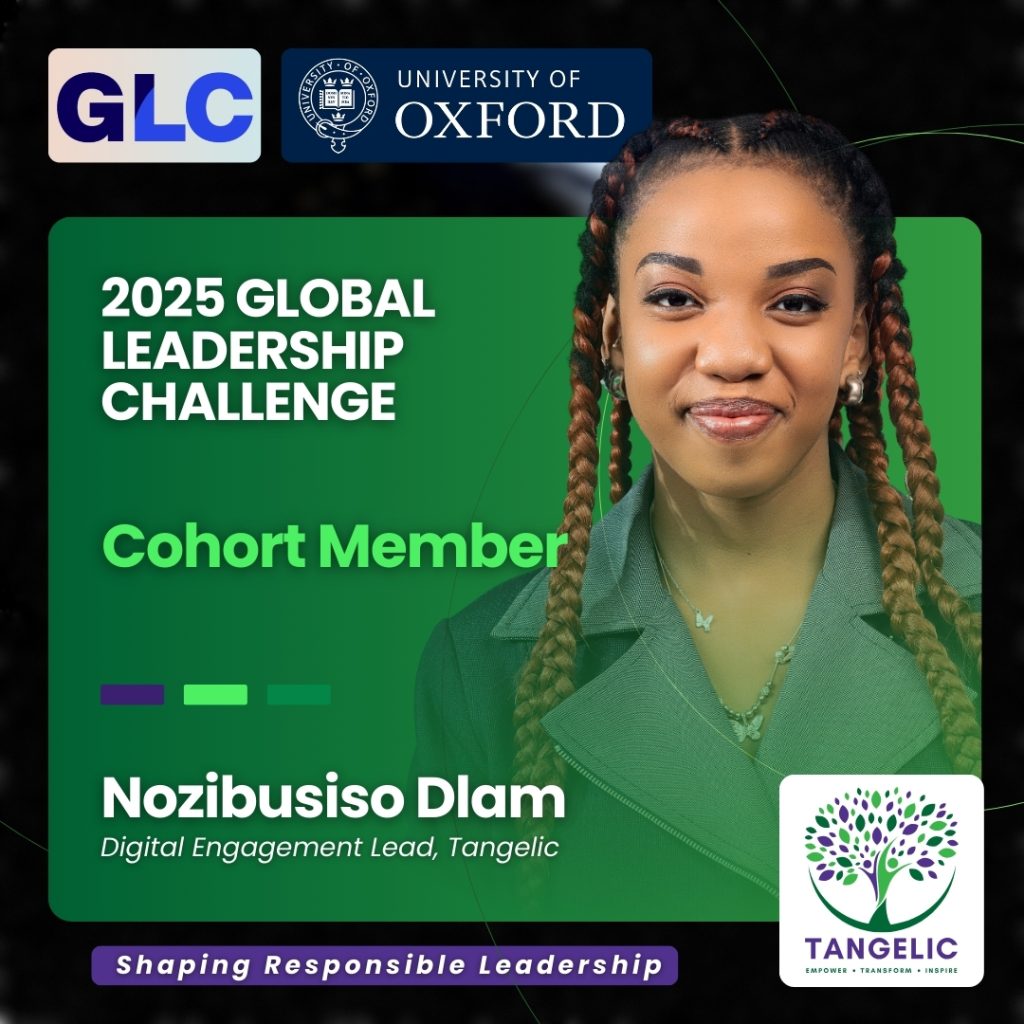 Nozibusiso Dlamini Selected for the Global Leadership Challenge 2025 — Oxford × St. Gallen