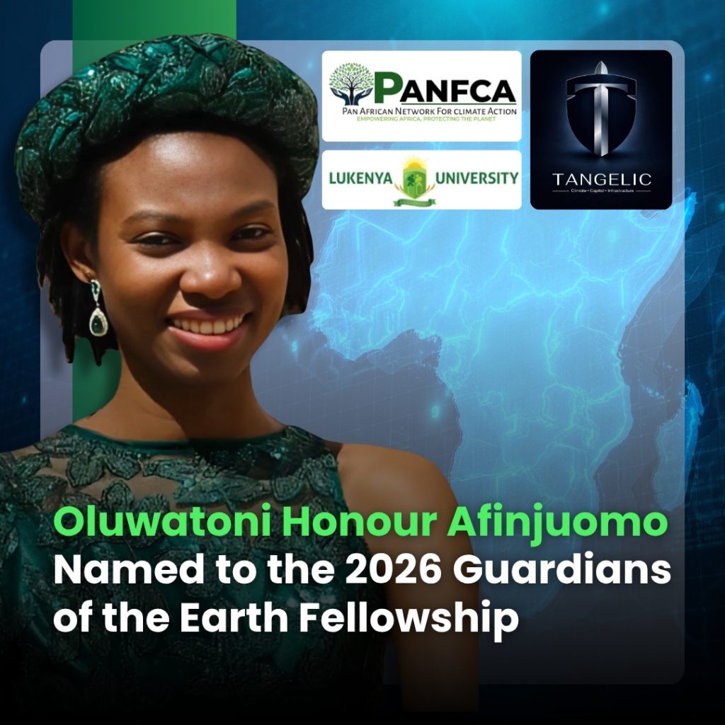 Tangelic Analyst Selected for Guardians of the Earth Fellowship
