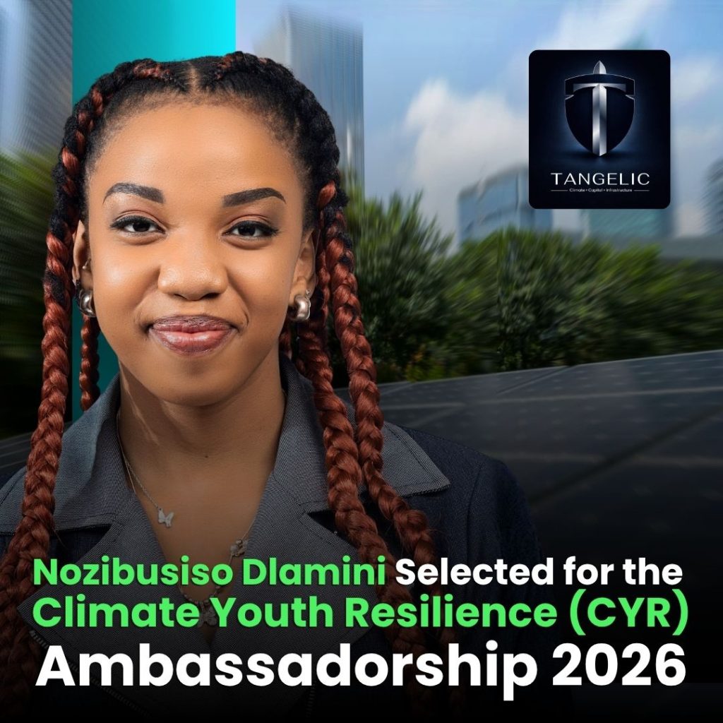 Nozibusiso "Nozi" Dlamini Selected for Climate Youth Resilience (CYR) Ambassadorship 2026