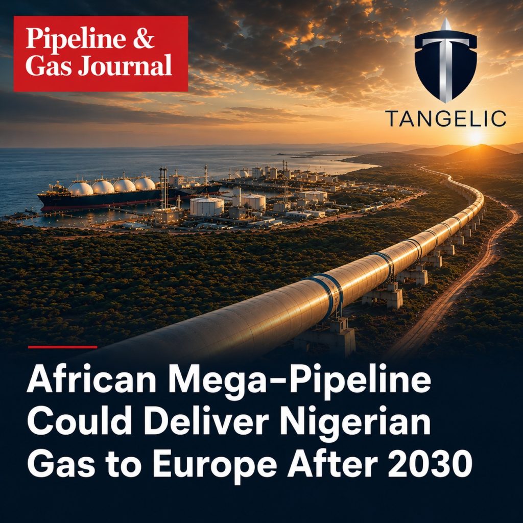 Tangelic Chairman Featured in Pipeline & Gas Journal